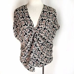 Greylin Oversized Print Top